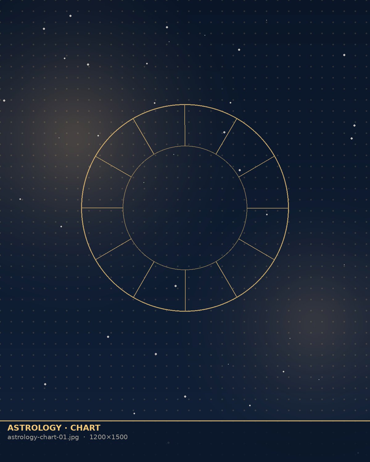Astrology chart visual